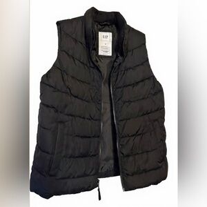 GAP Quilted Black Vest